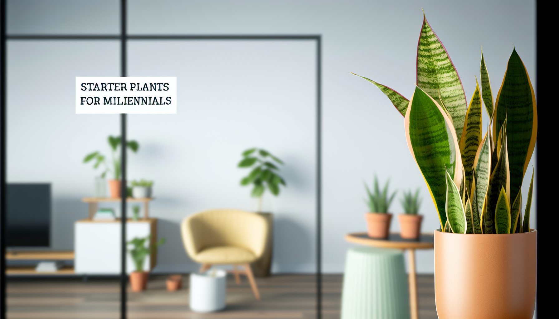 Starter Plants for Millennials: Easy Care in Small Spaces