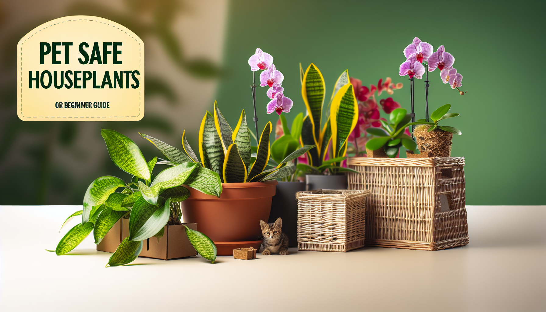 Pet Safe Houseplants: A Beginner Guide