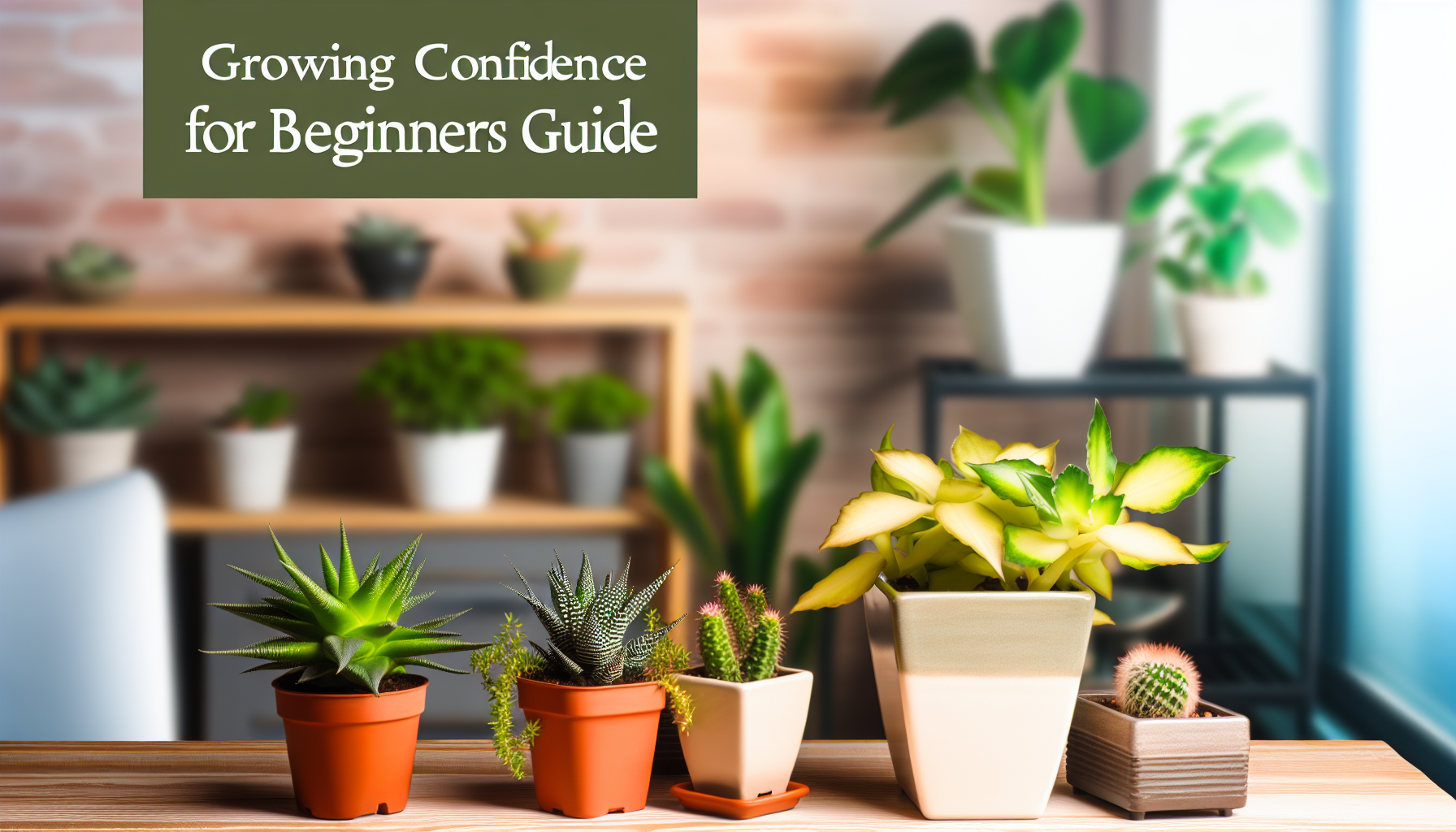 Houseplants for Growing Confidence: Beginners Guide