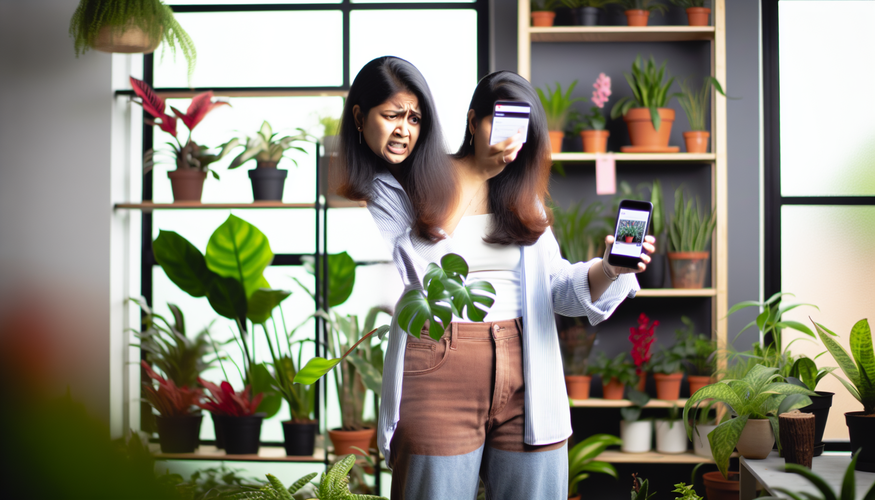 Choosing Your First Houseplant with App Guidance